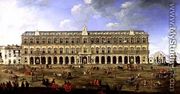 View of the Palace of Naples - Angelo Maria Costa