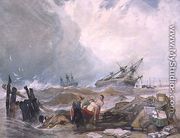 The wreck of the Houghton Hall pictures - John Sell Cotman