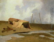 Boats on Greater Yarmouth Beach - John Sell Cotman