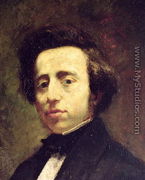 Portrait of Frederic Chopin (1810-49) - Thomas Couture