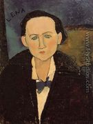 Portrait of Elena Pavlowski I - Amedeo Modigliani