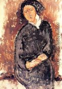 Seated Woman - Amedeo Modigliani