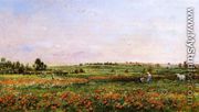 Fields in the Month of June - Charles-Francois Daubigny