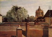 Bell Tower of the Church of Saint-Paterne at Orleans - Jean-Baptiste-Camille Corot
