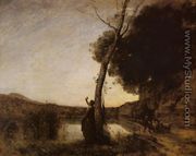 The Evening Star - Jean-Baptiste-Camille Corot