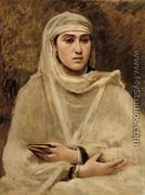 Algerian Woman - Jean-Baptiste-Camille Corot