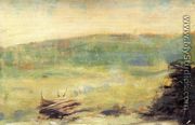 Landscape at Saint-Ouen - Georges Seurat