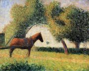 Horse and Cart - Georges Seurat
