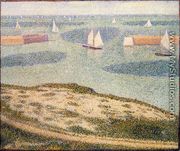 Port-en-Bessin, Entrance to the Outer Harbor - Georges Seurat
