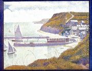 Port-en-Bessin, The Outer Harbor, High Tide - Georges Seurat