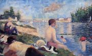 Final Study for 'Bathing at Asnieres - Georges Seurat