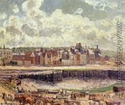 Dieppe, Dunquesne Basin, Sunlight Effect, Morning, Low Tide - Camille Pissarro