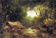 Brook in the Catskills - John Frederick Kensett