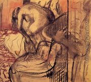 After the Bath XIII - Edgar Degas