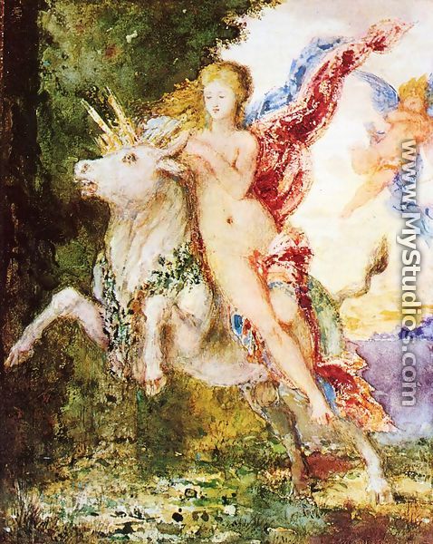 Europa and the Bull - Gustave Moreau