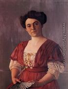 Portrait of Madame Hasen - Felix Edouard Vallotton
