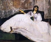 Baudelaire's Mistress, Reclining - Edouard Manet