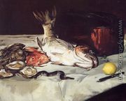 Still Life with Fish - Edouard Manet
