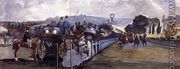 The Races at Longchamp - Edouard Manet