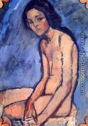 Seated Nude II - Amedeo Modigliani