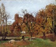 Autumn Landscape, near Pontoise - Camille Pissarro
