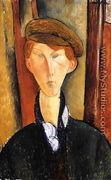 Young Man with Cap - Amedeo Modigliani