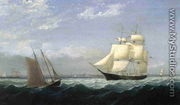 Ships in Boston Harbor - Fitz Hugh Lane