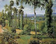The Countryside in the Vicinity of Conflans Saint-Honorine - Camille Pissarro