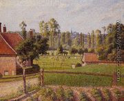 A Meadow in Eragny - Camille Pissarro