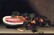 Still Life with Watermelon - Raphaelle Peale