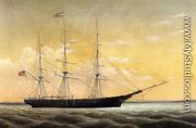 Whaleship 'Jireh Perry' off Clark's Point, New Bedford - William Bradford