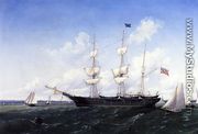 Whaling Bark 'J. D. Thompson' of New Bedford - William Bradford
