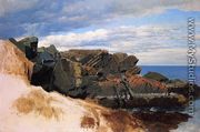 Rock Study at Nahant, Massachusetts - William Bradford