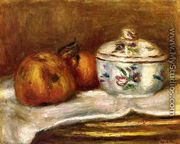 Sugar Bowl, Apple and Orange - Pierre Auguste Renoir