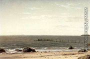 New England Beach Scene - John William  Casilear