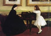At the Piano - James Abbott McNeill Whistler