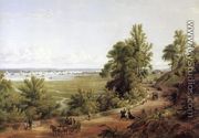 Bay of New York from the Heights of Hoboken - Milne Ramsey