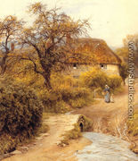 Hill Farm, Symondsbury - Helen Mary Elizabeth Allingham, R.W.S.