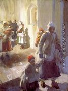 Christmas Morning Service - Anders Zorn