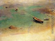 A Boat in the Waters off Capri - John Singer Sargent