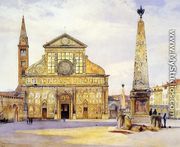 View of Santa Maria Novella - Henry Roderick  Newman