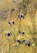 Irises in the Garden - Henry Roderick  Newman