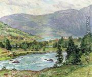 Mountain Lakes, Olden, Norwas - Willard Leroy Metcalf