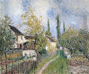 A Path at Les Sablons - Alfred Sisley