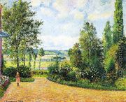 Mirbeau's Garden, the Terrace - Camille Pissarro