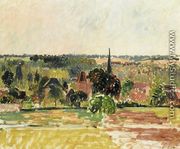 View of Eragny II - Camille Pissarro