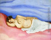 Nude in Bed - Felix Edouard Vallotton