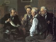Discussing the Catch - Louis Charles Moeller