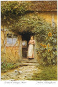 At the Cottage Door - Helen Mary Elizabeth Allingham, R.W.S.