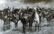 Cavalry in an Arizona Sandstorm - Frederic Remington
